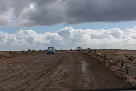 Anfahrt zu Playas de Papagayo in Lanzarote