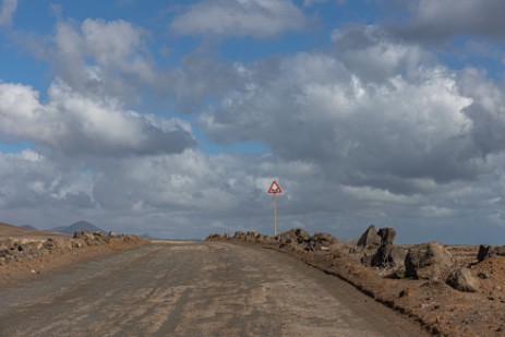 Anfahrt zu Playas de Papagayo in Lanzarote