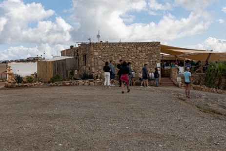 Café bei Playas de Papagayo in Lanzarote