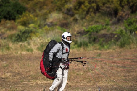 Paraglider auf El Hierro