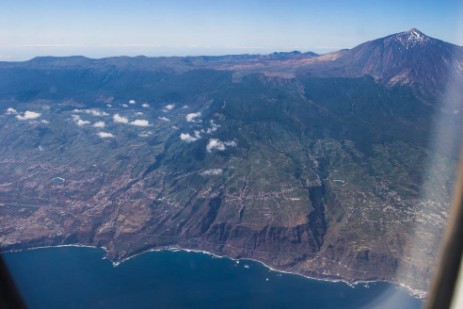 Rückflug von El Hierro