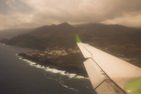 Flug nach El Hierro bei schlechtem Wetter