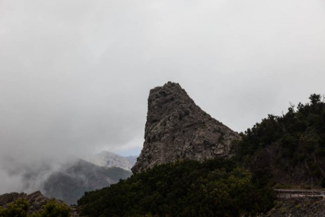 Roque Agando bei schlechtem Wetter