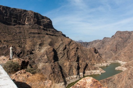 Miador und Stausee am Grand Canyon von Gran Canaria