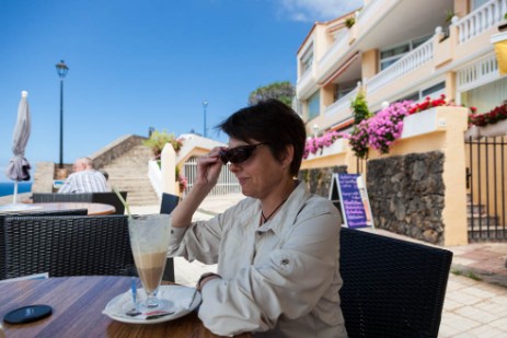 Cafe in Puerto de la Cruz