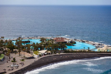 Lago Martianez in Puerto de la Cruz