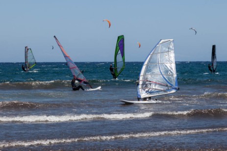 Windsurfer bei El Medano