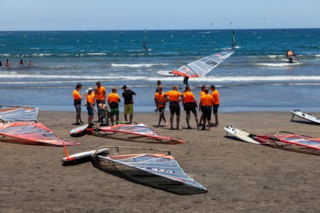 Windsurfer bei El Medano