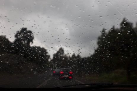 Fahrt zur Masca Schlucht bei schlechtem Wetter