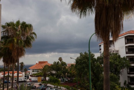 Puerto de la Cruz bei schlechtem Wetter