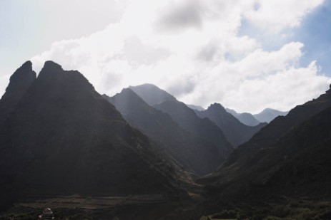 Anaga Gebirge bei schlechtem Wetter