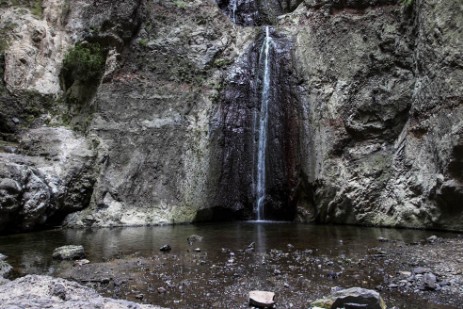 Wasserfall im Barranco del Infierno