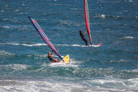 Windsurfer bei El Medano